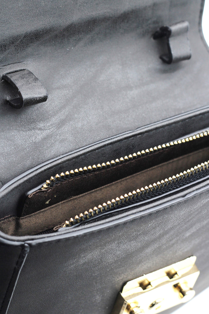 fashion buckle lady leather purses