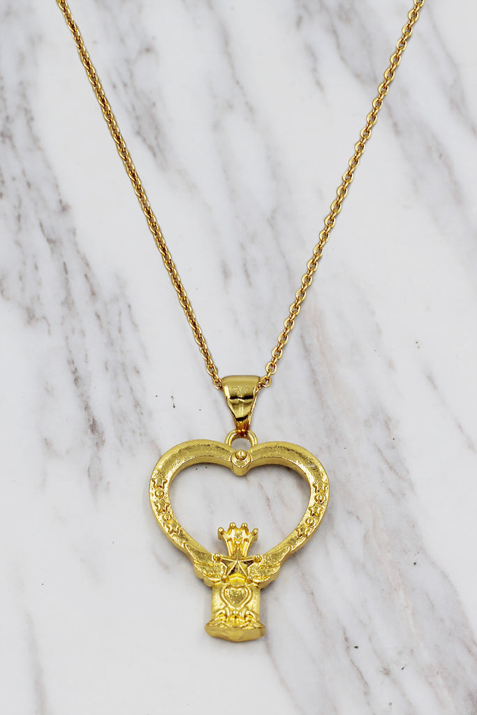 fashion magic wand pendant necklace