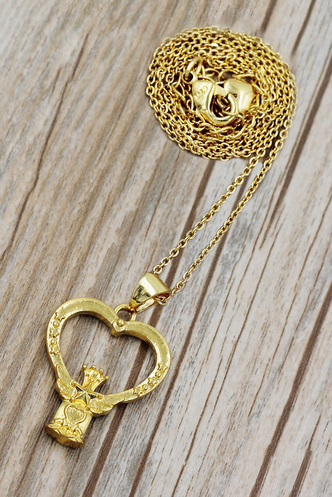 fashion magic wand pendant necklace