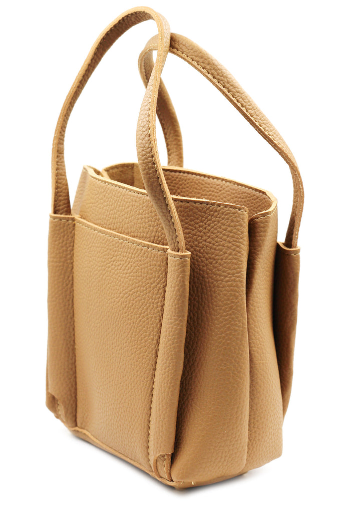 square leather purses