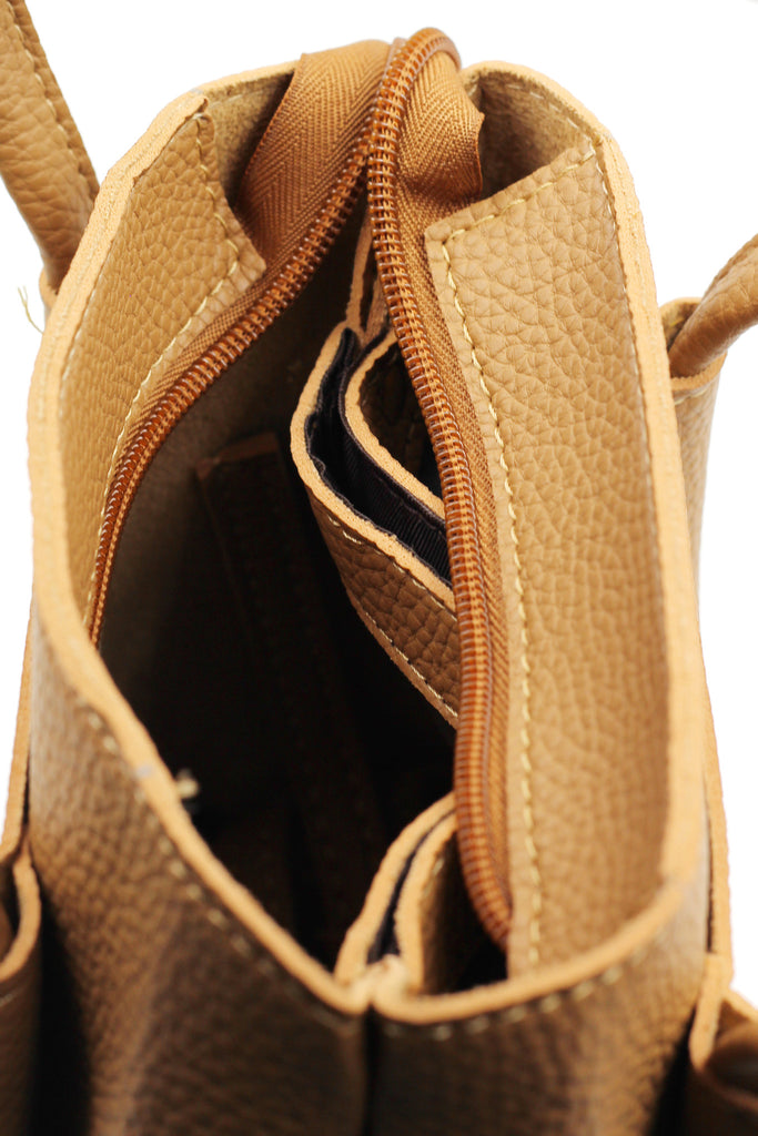 square leather purses