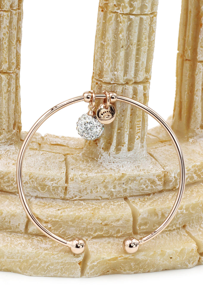 Fashion crystal ball bracelet