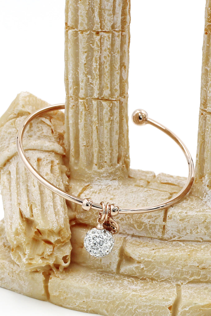 Fashion crystal ball bracelet