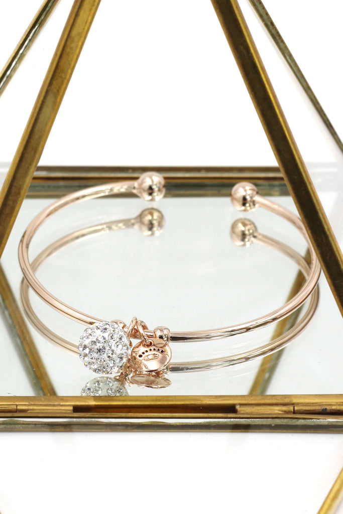 Fashion crystal ball bracelet