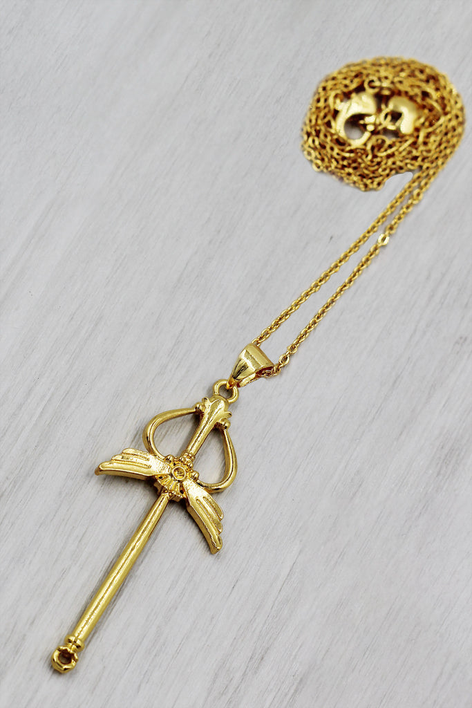 fashion magic wand pendant necklace