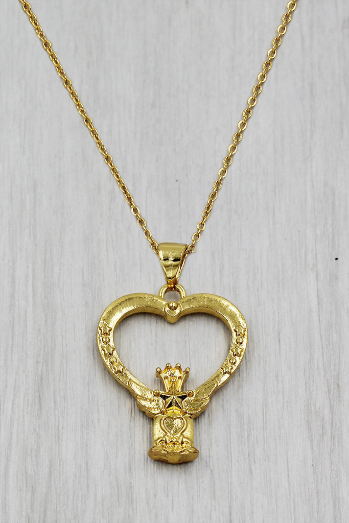 fashion magic wand pendant necklace