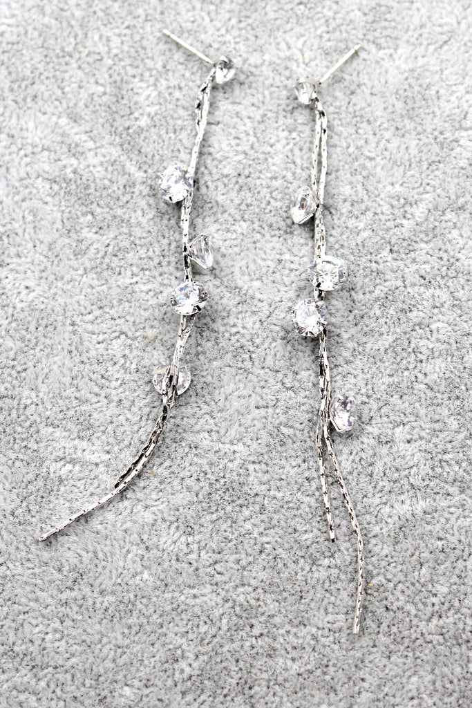 fashion wild crystal earrings