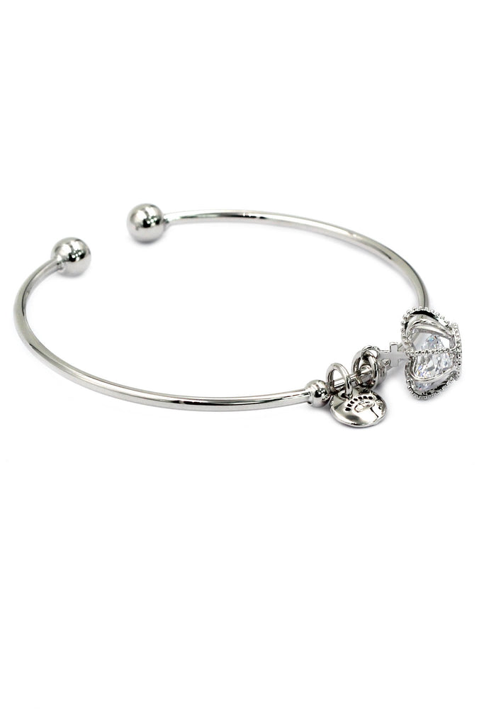 fashion crown pendant bracelet earrings set