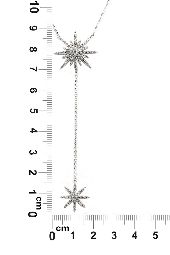 fashion starfish crystal necklace