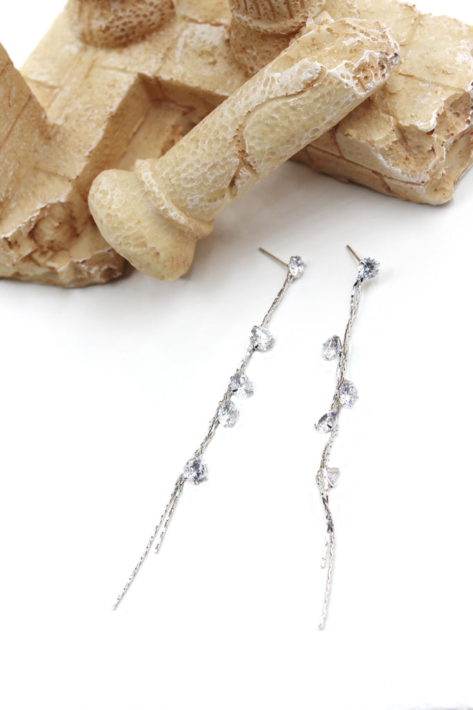 fashion wild crystal earrings