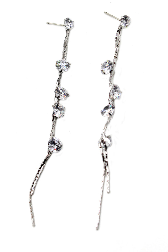 fashion wild crystal earrings