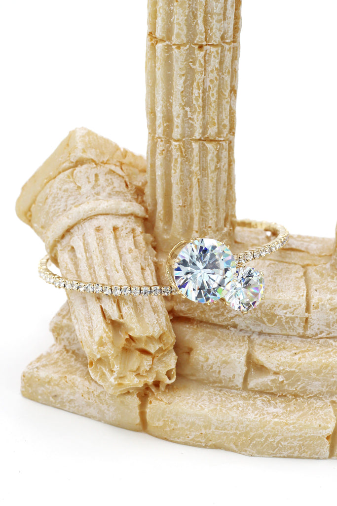 inlaid crystal bracelet