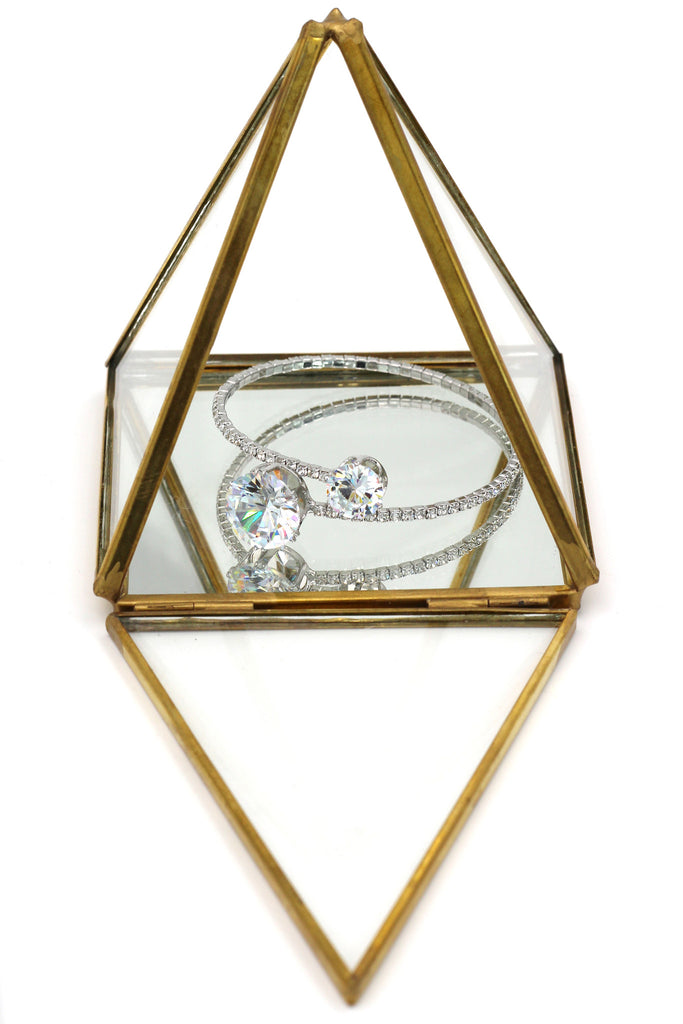 inlaid crystal bracelet