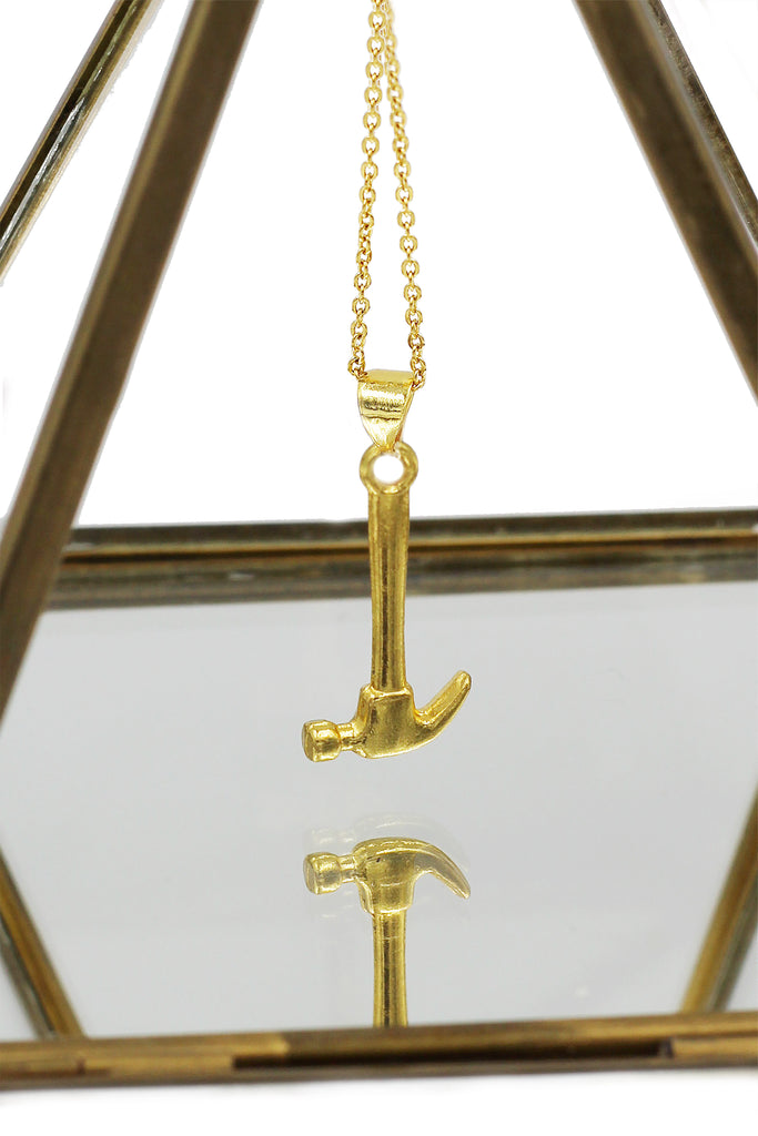fashion hammer pendant necklace