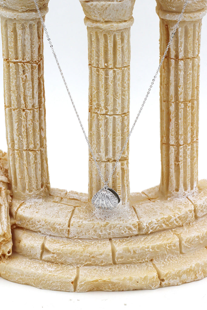 fashion pearl necklace earrings set