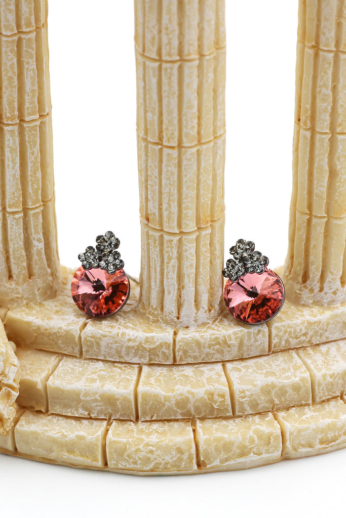 Mini lovely crystal earrings
