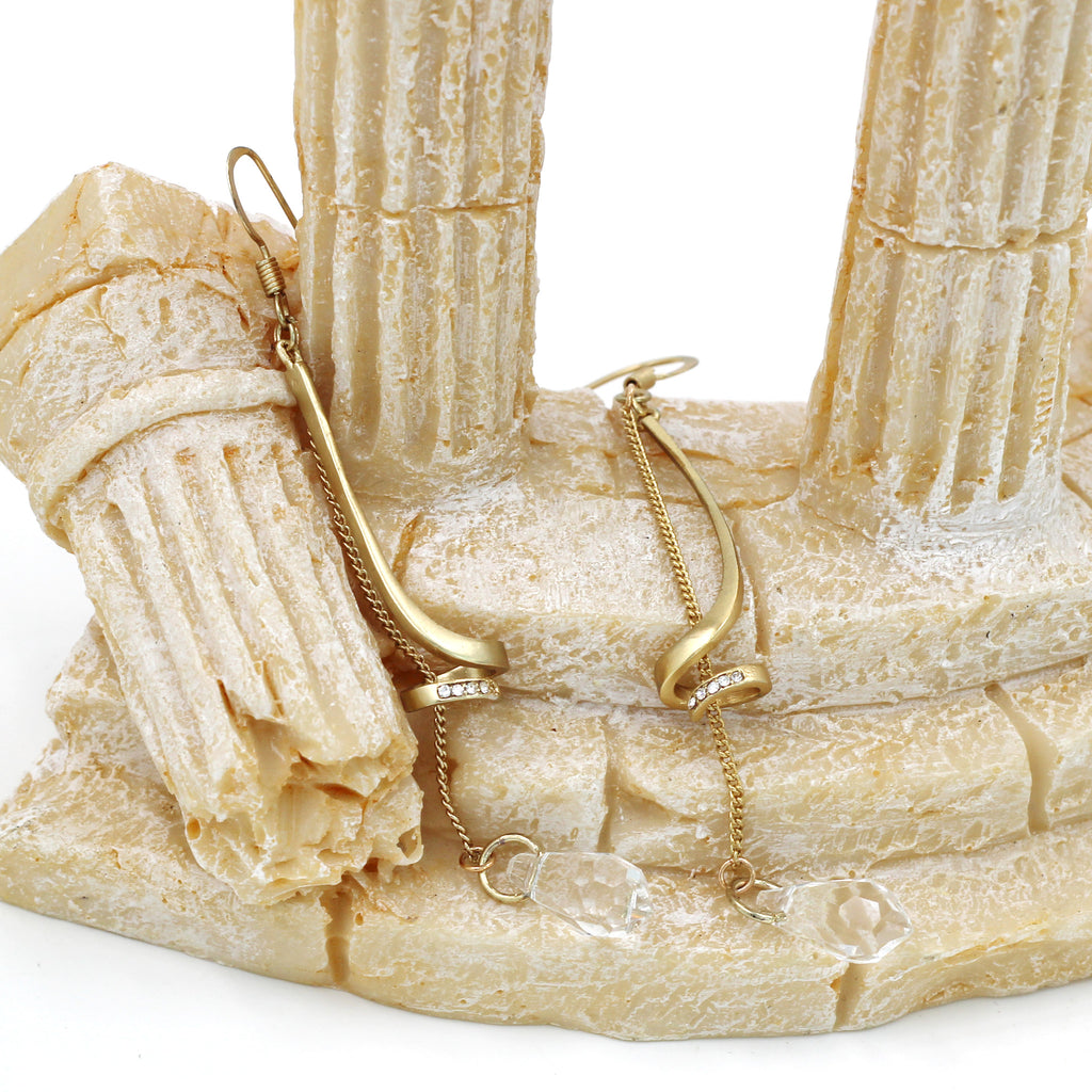 special pendant crystal earrings