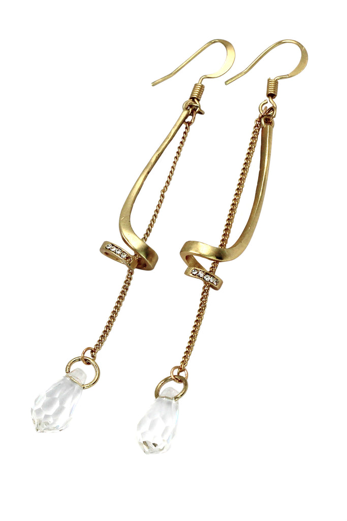 special pendant crystal earrings