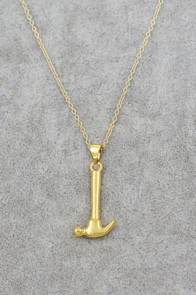 fashion hammer pendant necklace