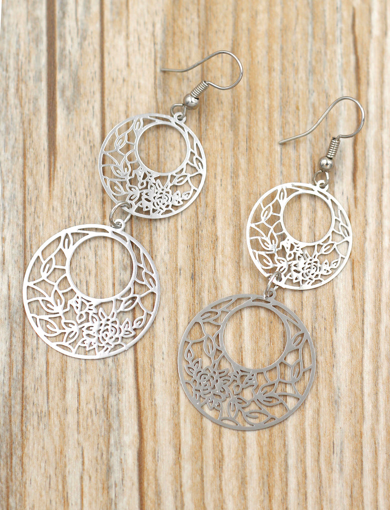Vintage cutout earrings