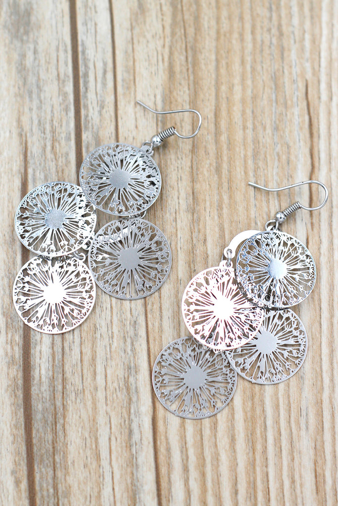 Elegant long tassel earrings