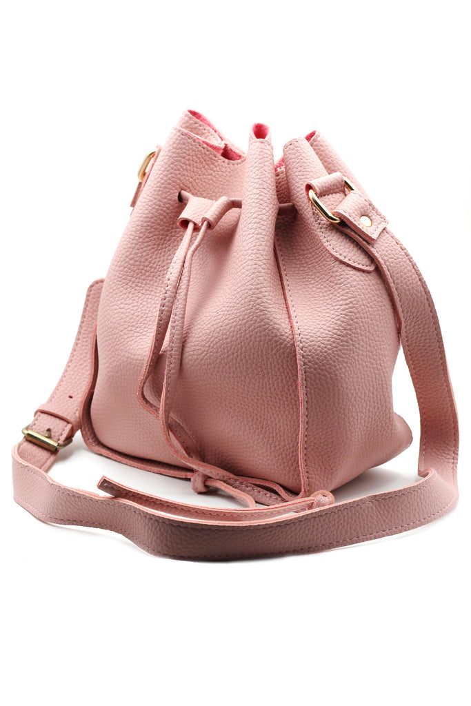 fashion buckets leather handbags