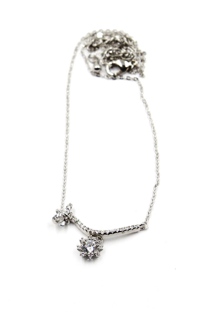 fashion shiny pendant necklace