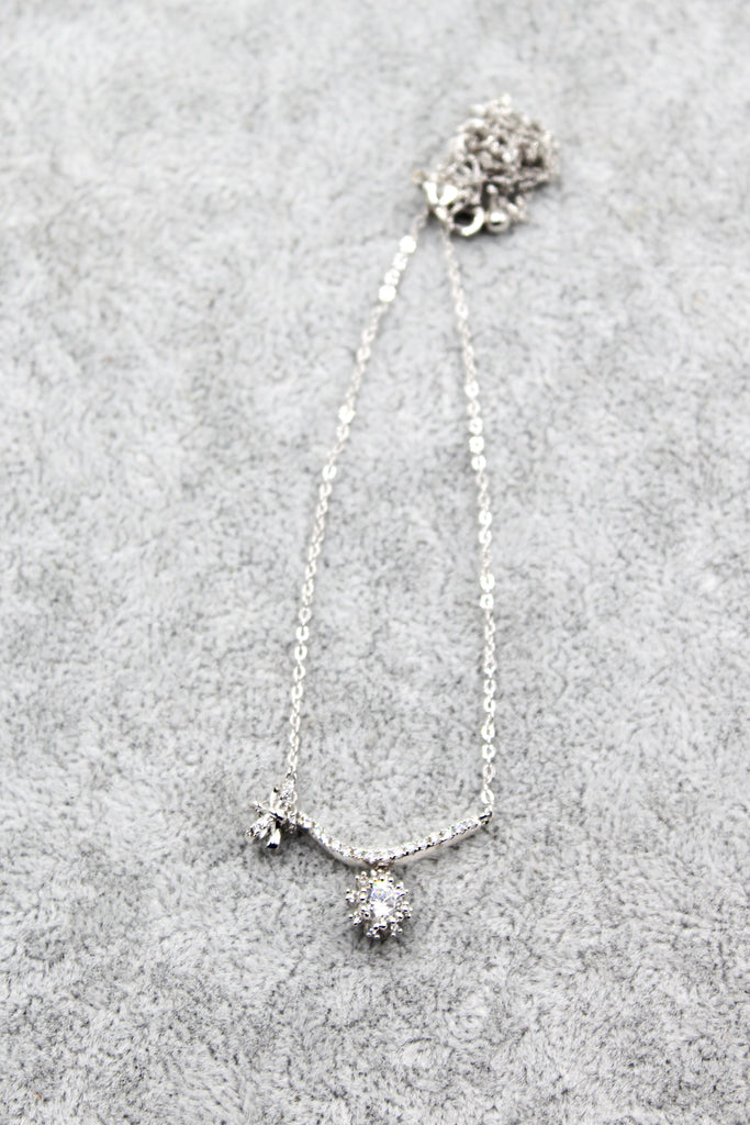 fashion shiny pendant necklace