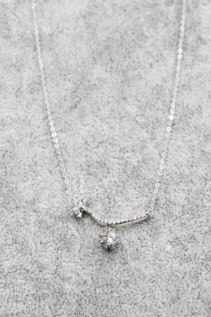 fashion shiny pendant necklace