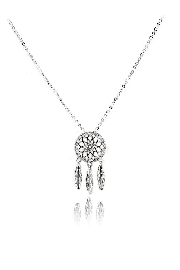 mini leaf earring necklace set