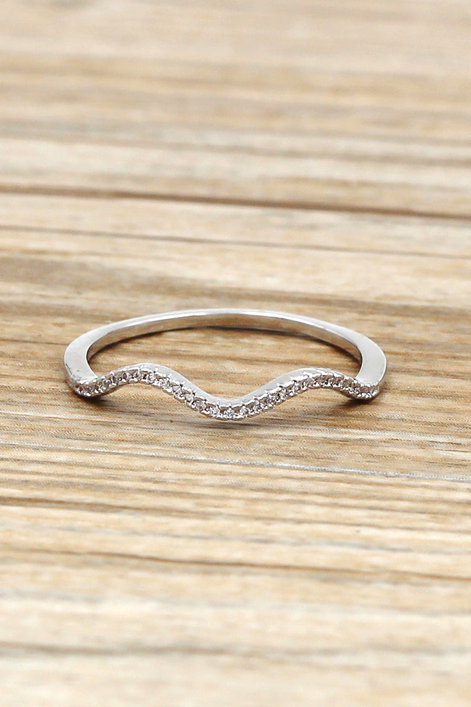 fashion wave micro chimney ring