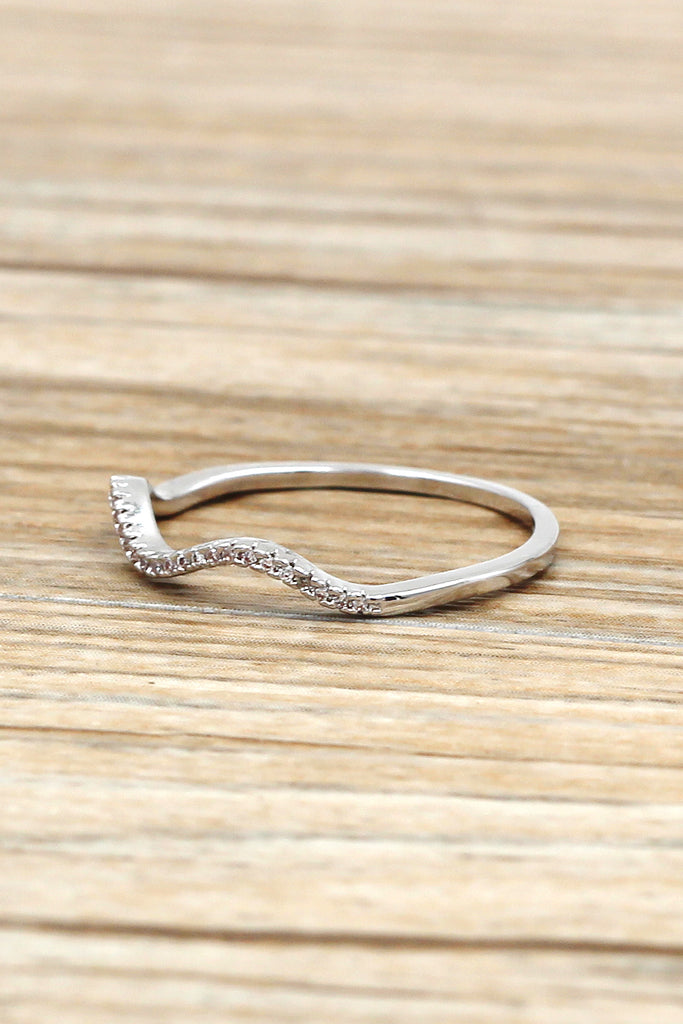 fashion wave micro chimney ring