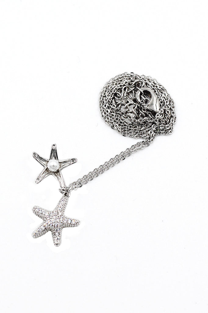 Fashion starfish pearl necklace