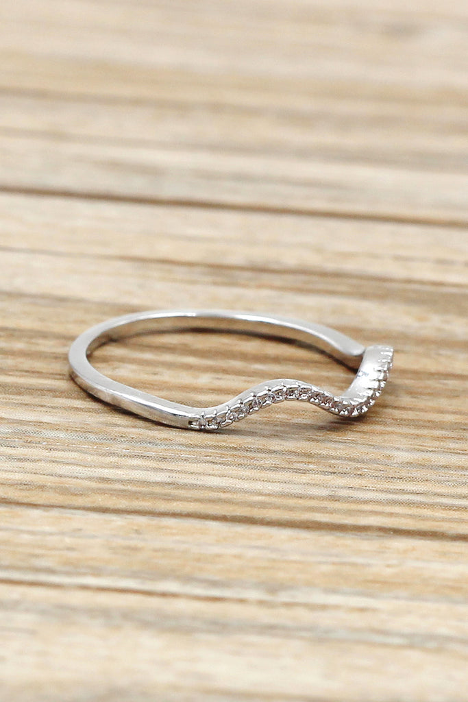 fashion wave micro chimney ring