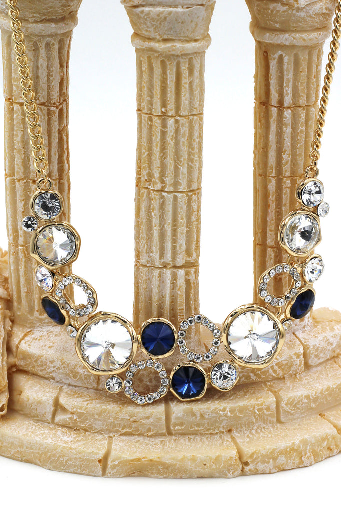 fashion laps crystal necklace