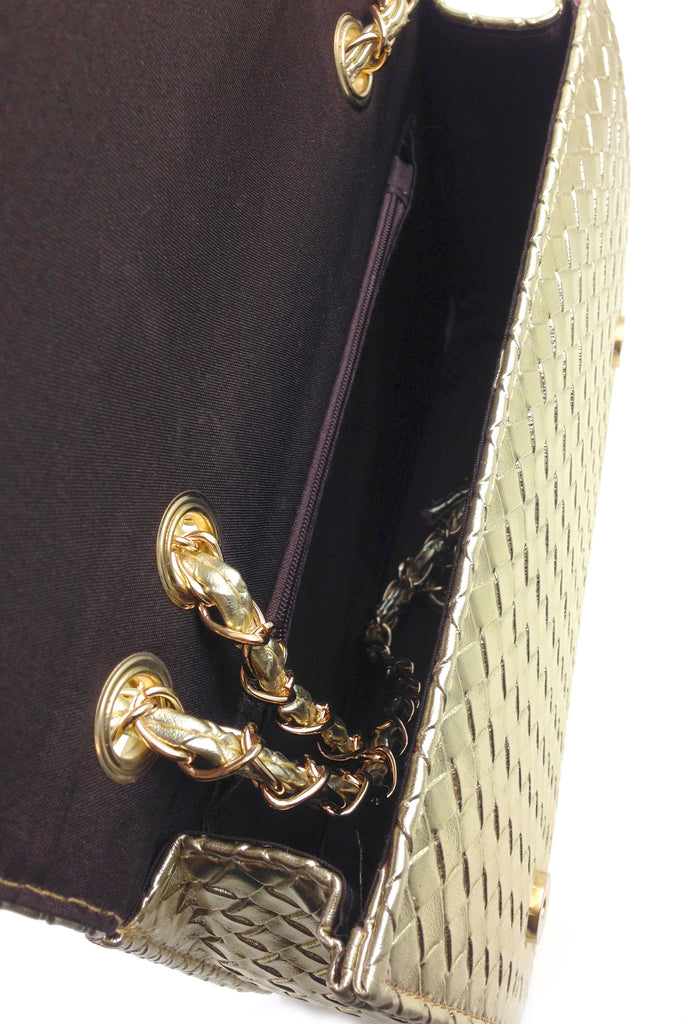 Noble Plaid Bow lady purse