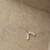 Elegant Pearl Peanut Butterfly Necklace Set