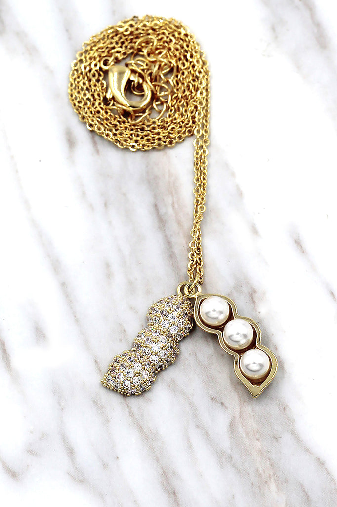 Fashion Peanut Pearl Necklace