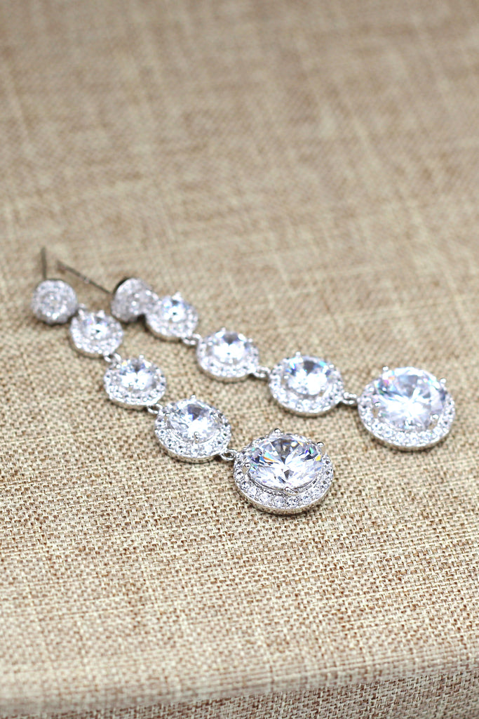 beautiful silver pendant earrings
