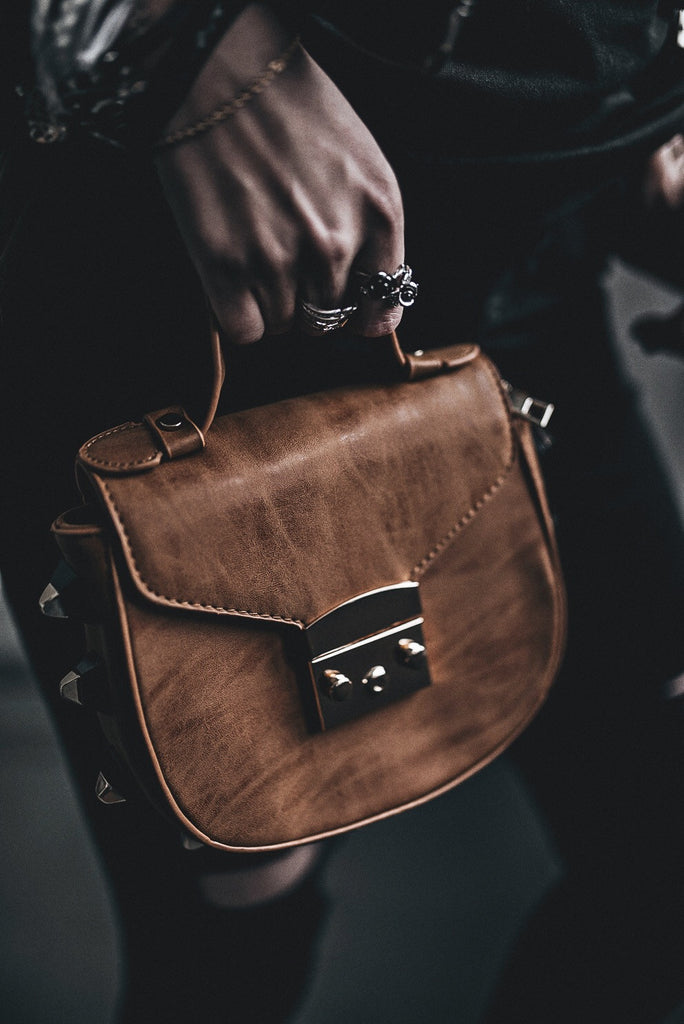 fashion buckle lady leather purses