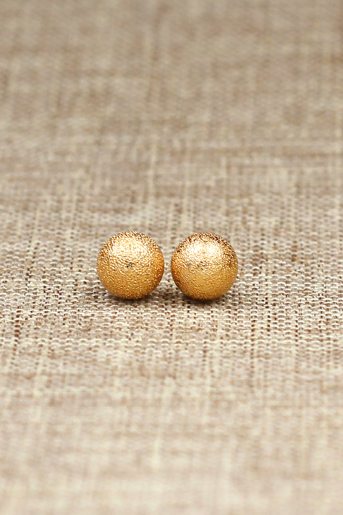 fashion simple small ball earrings