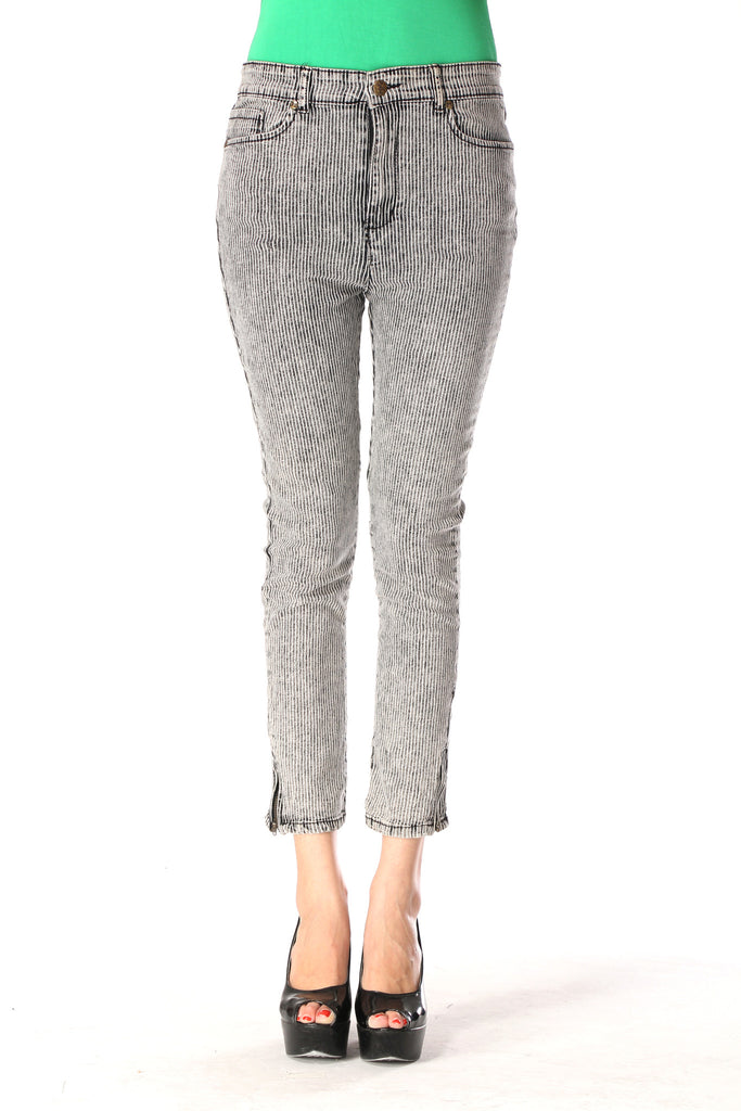 Contemporary Stripe Ankle Pants