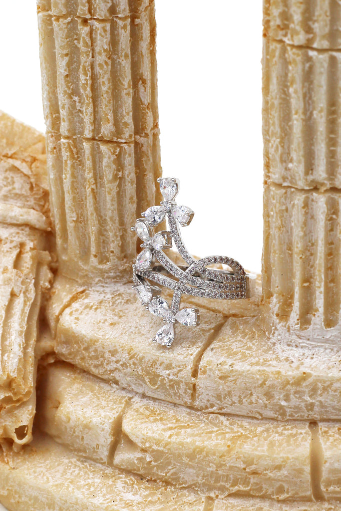 elegant little crystal ring