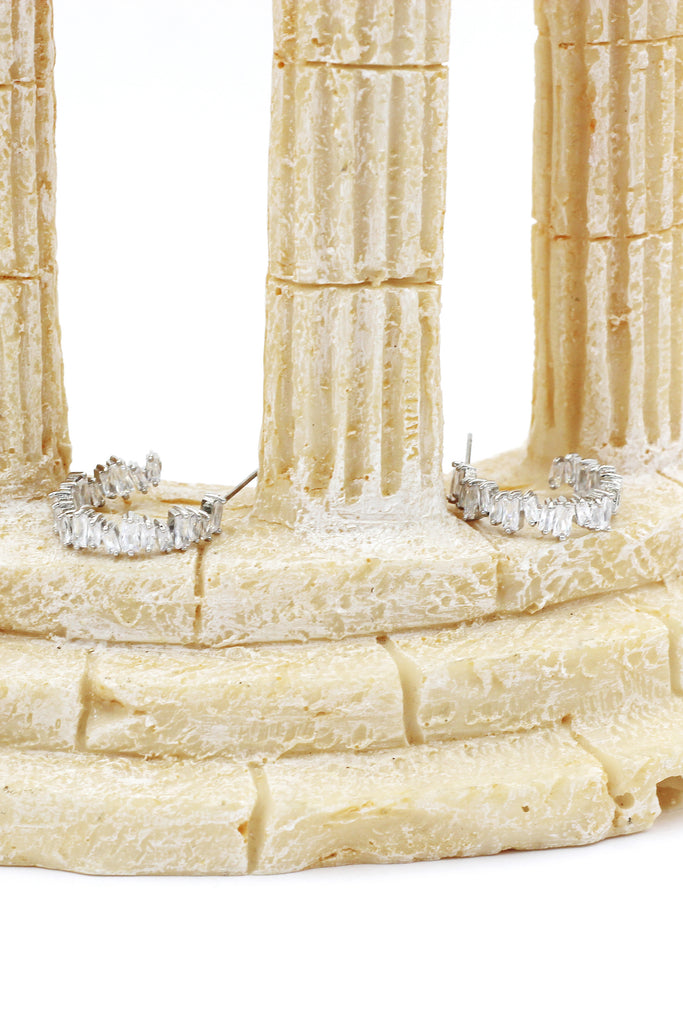 fashion sparkling crystal earrings