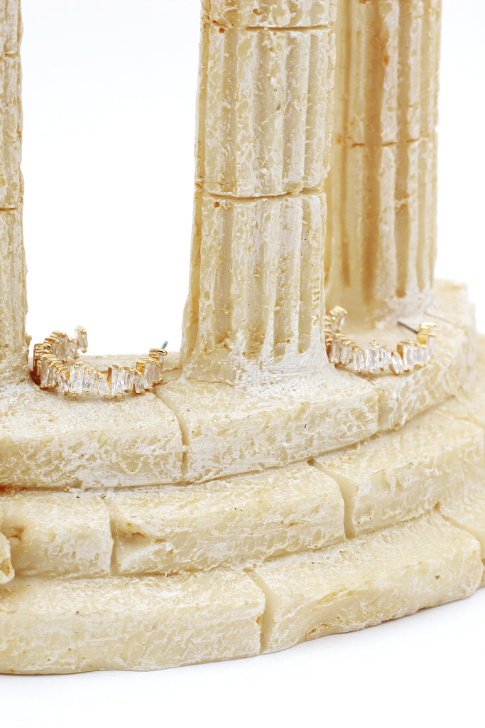 fashion sparkling crystal earrings