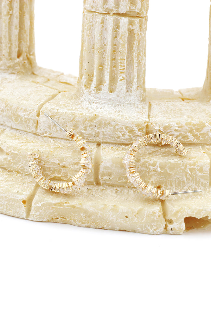 fashion sparkling crystal earrings