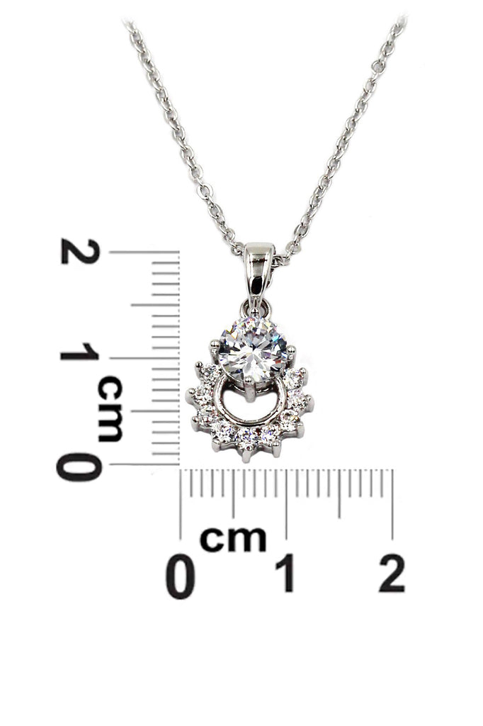 mini crystal delicate clavicle necklace