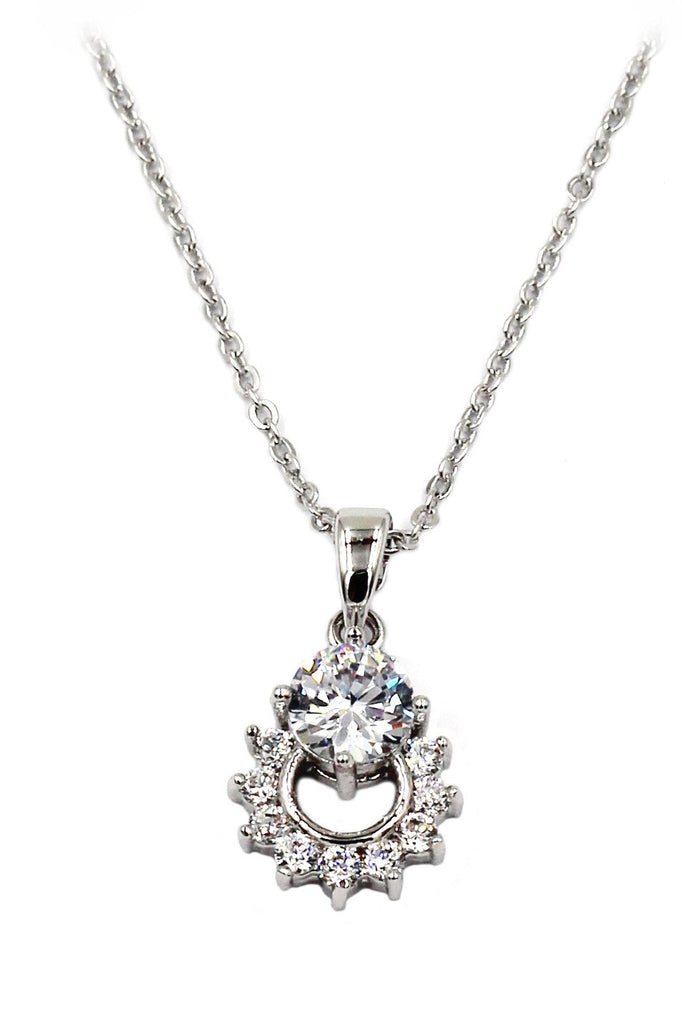 mini pendant earrings necklace set