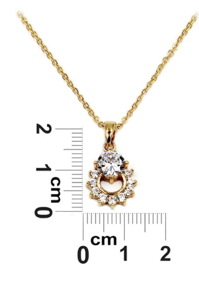 mini crystal delicate clavicle necklace