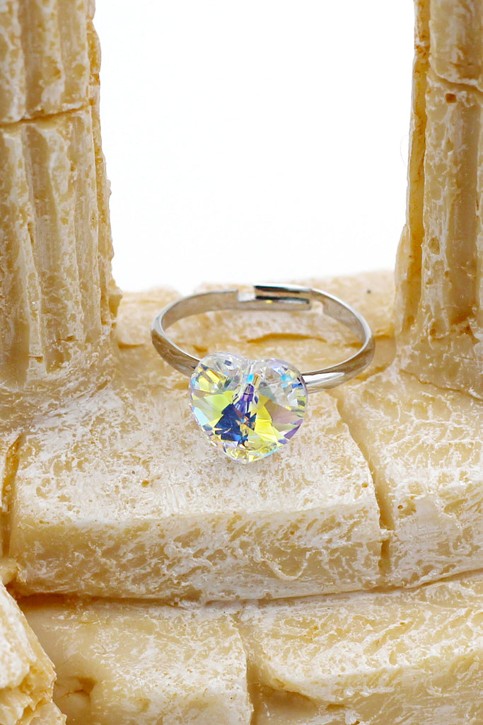 Simplicity Love Crystal Rings